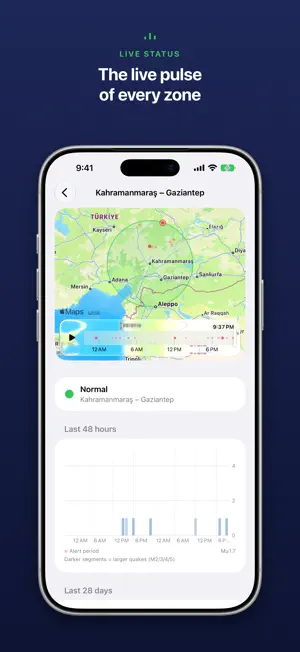 QuakeLens: Earthquake Monitor screenshot 2