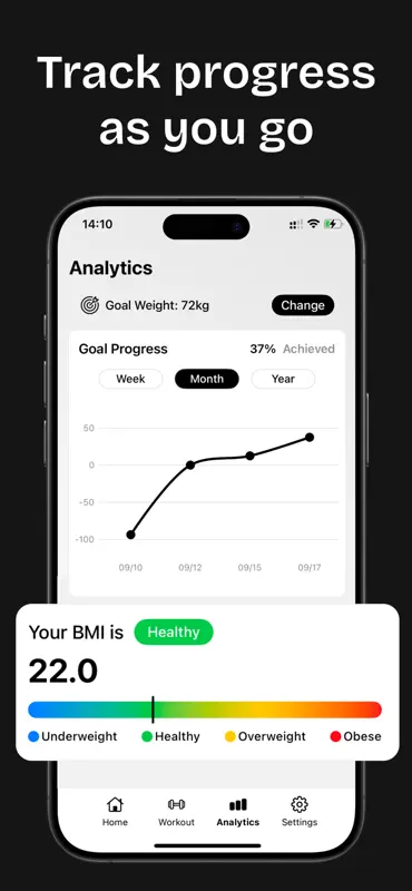 uFit AI: Gym Workout Tracker screenshot 7 of 10