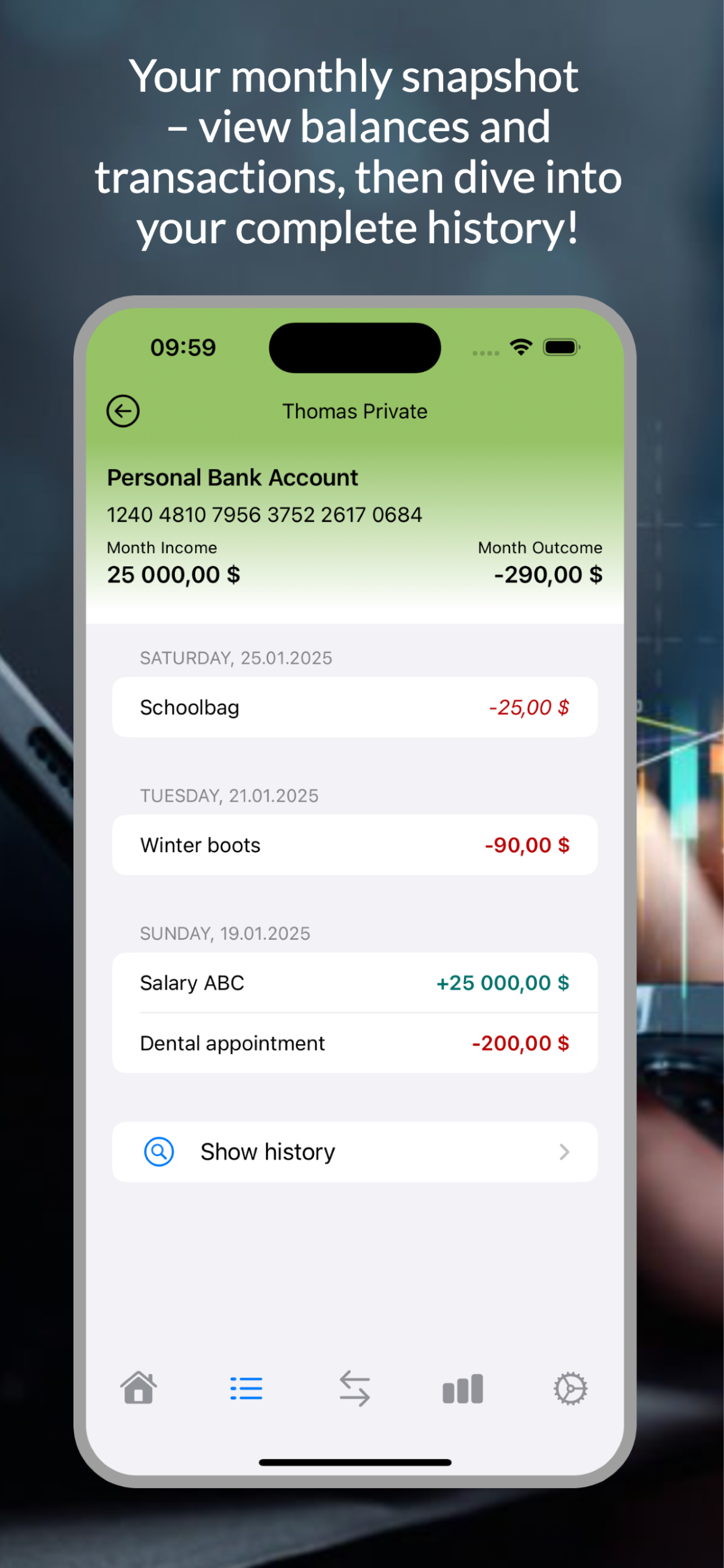 PaM.NET Home Budget