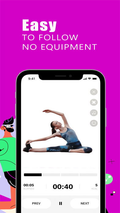MeetFit- Lazy Workout & Date Screenshot