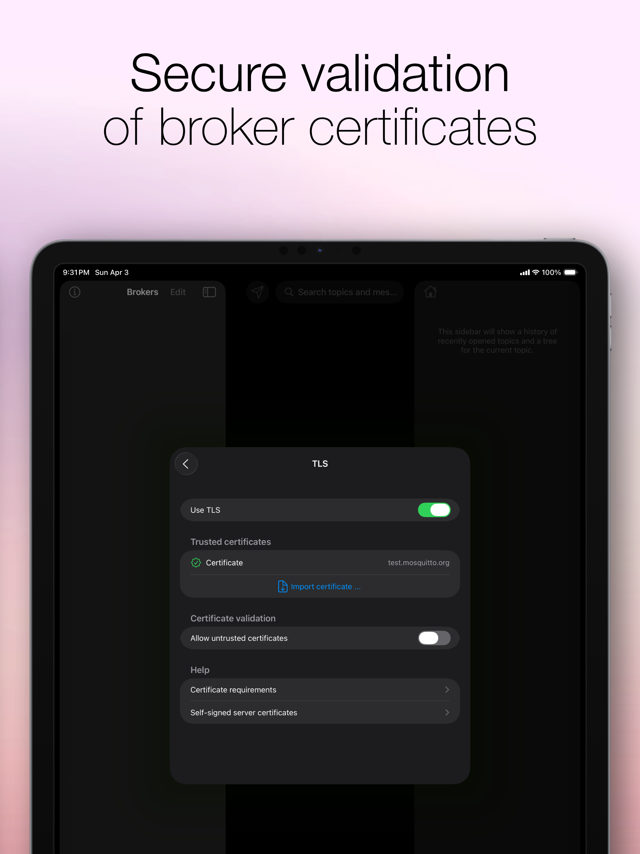 MQTT Loupe Pro screenshot 16