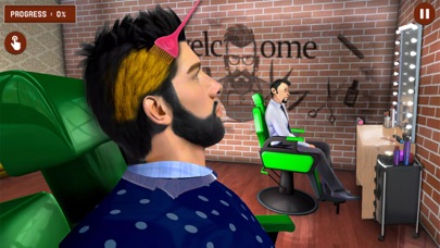 Barber Shop Hair Cutting Game Screenshot