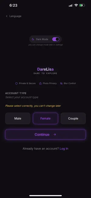 DareLisa screenshot 1