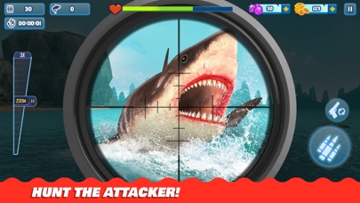 Shark Hunting Games: Sniper 3D Screenshot