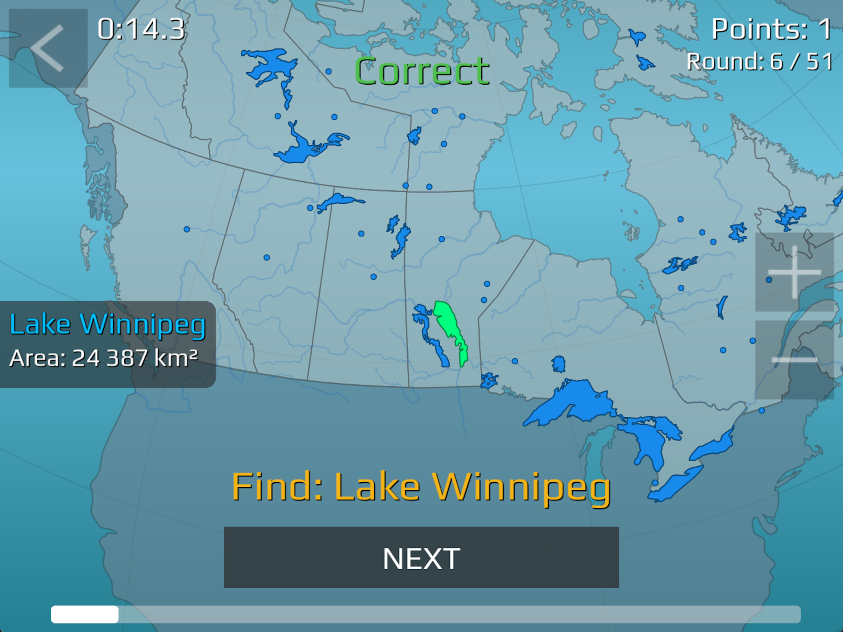 Canada Map Quiz (Qbis Studio) screenshot 10