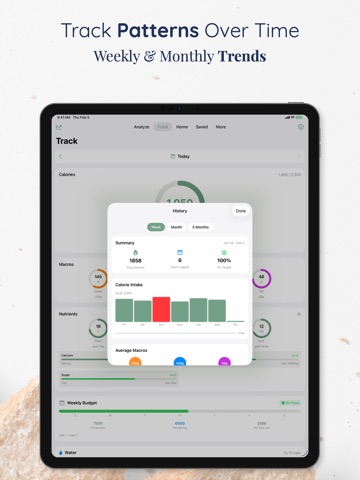 InaSnap! - Recipe Nutrition iPad screenshot