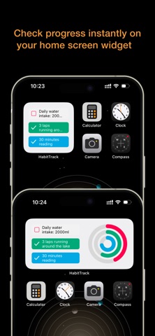 EasyHabitTrack - Build Habits iPhone screenshot