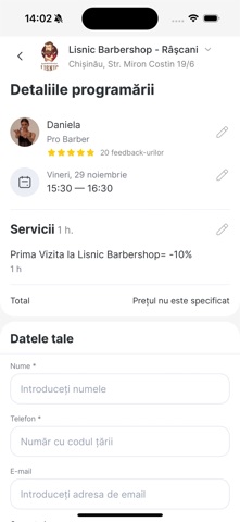 Lisnic Barbershop screenshot