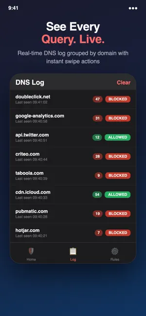 AdBlocker:DNS & VPN Adblocking screenshot 4
