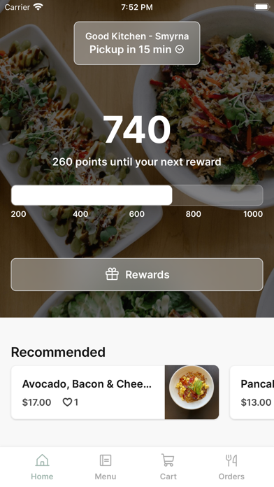 Good Kitchen GA iPhone screenshot 1 - Food & Drink app