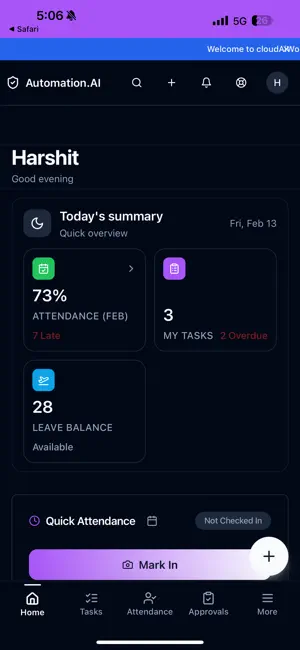 CloudAI Workflow screenshot 1