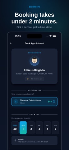 BookerAI - Booking screenshot