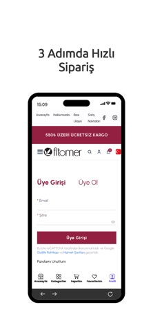 Fitomer iPhone screenshot