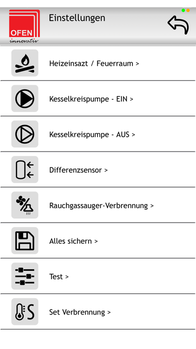 Ofen Innovativ Screenshot