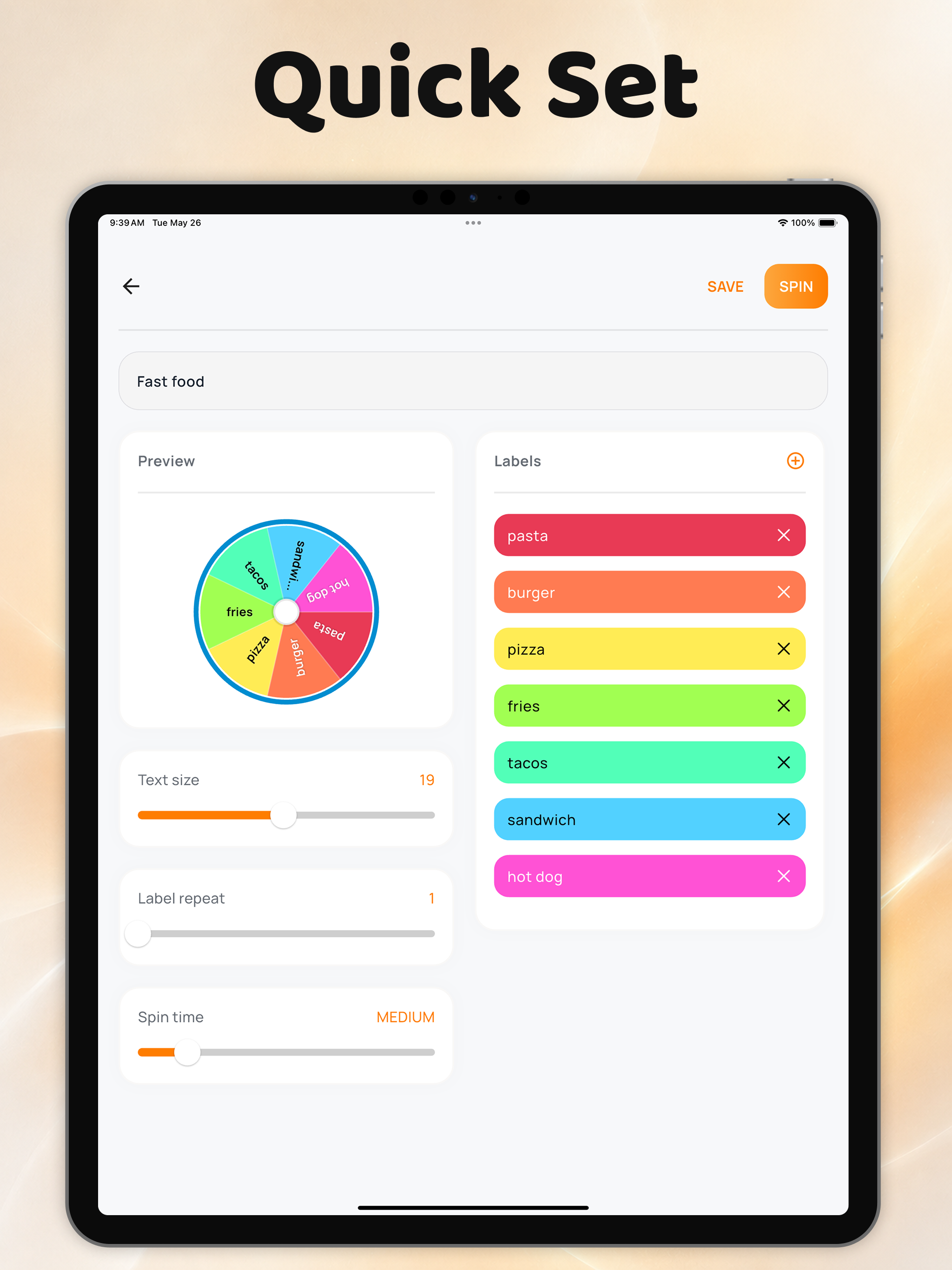 Spin Wheel & Random Challenge