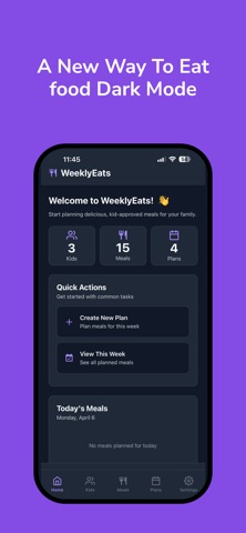 Weekly Eats - Meal Planner screenshot