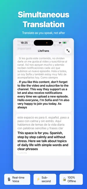 LiteTrans - Offline Translator screenshot 1