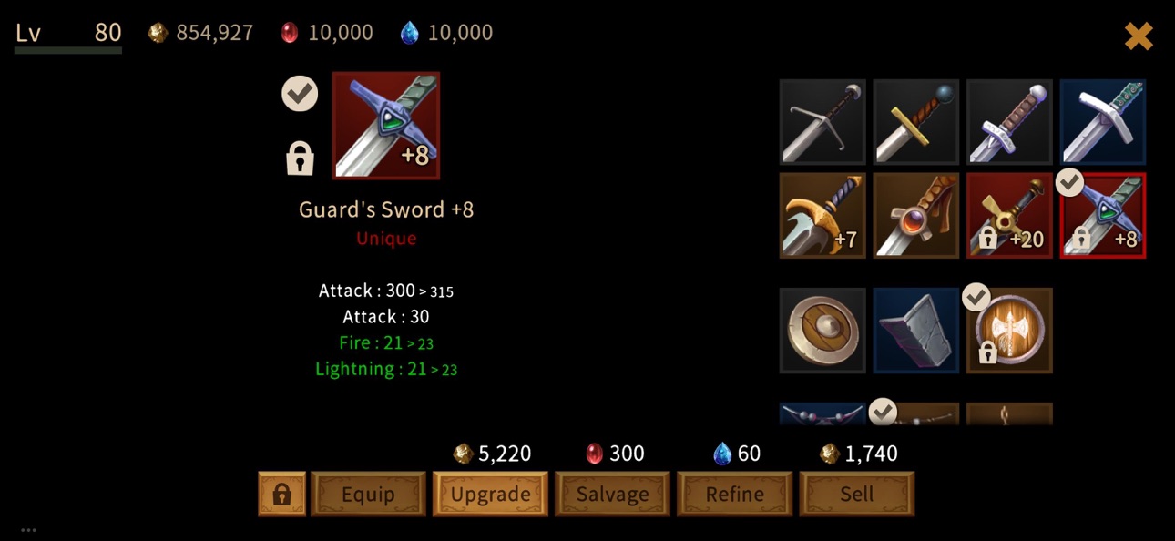 Screenshot 4 of 워리어 인 던전