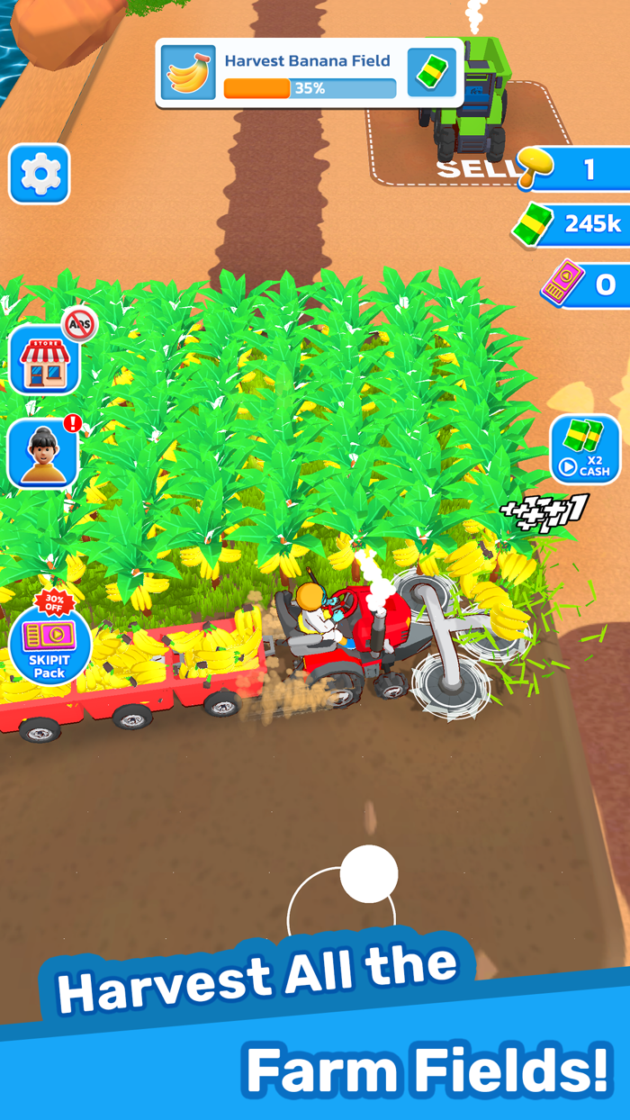 Juice Factory Idle Farm Land