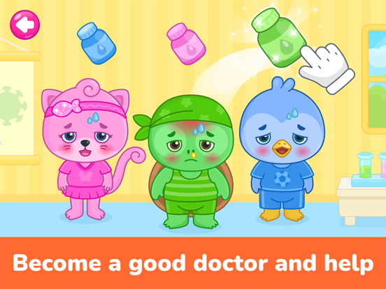 Kids Doctor Games: Hospital 3+ iPad screenshot