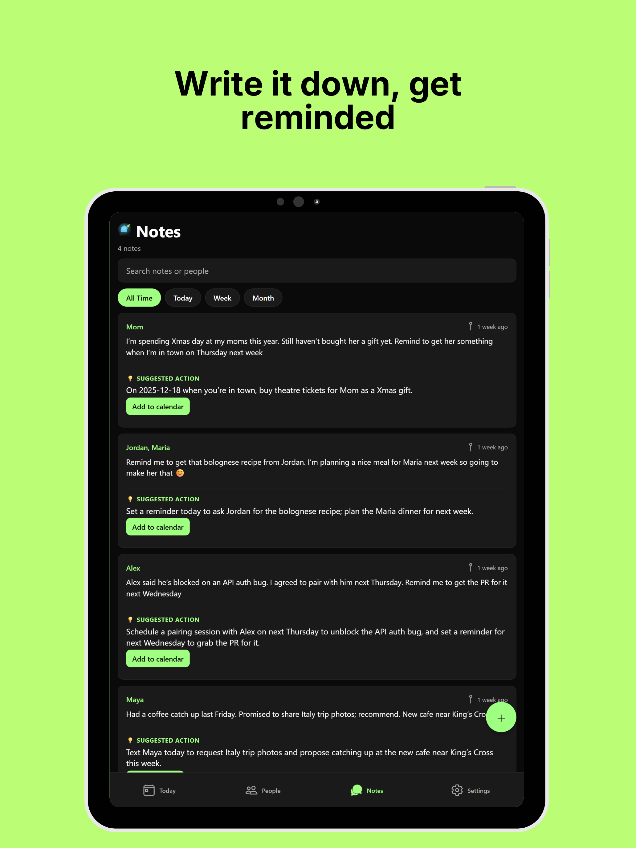 Remember Me: Appysistant