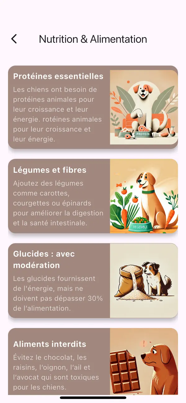 Screenshot #2 pour Canipedia Tout sur les Chiens