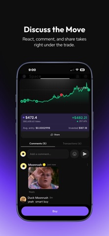 MoonRush: Social Trading screenshot