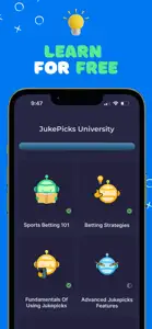 JukePicks - AI Sports Picks screenshot #3 for iPhone