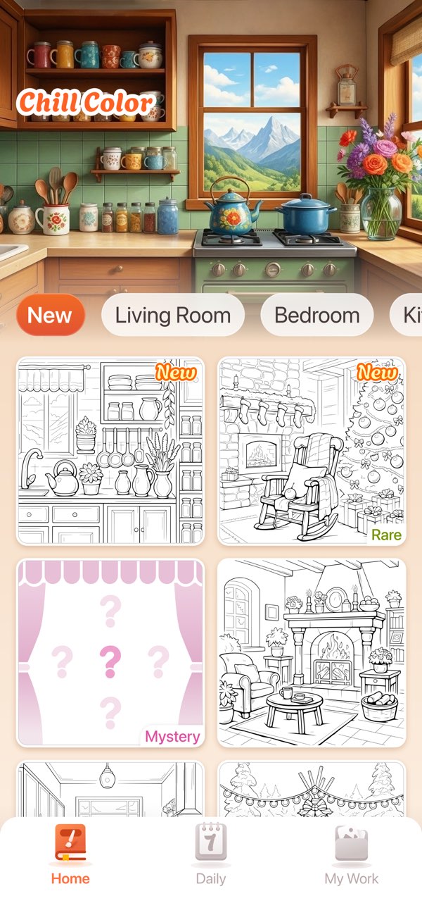 Chill Color - Paint by Number screenshot 12