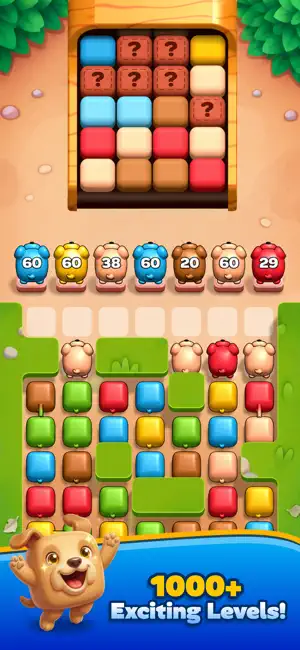 Color Pups - Sorting Puzzle screenshot 2