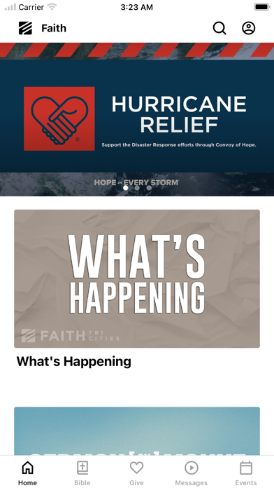 Faith Tri-Cities Screenshot