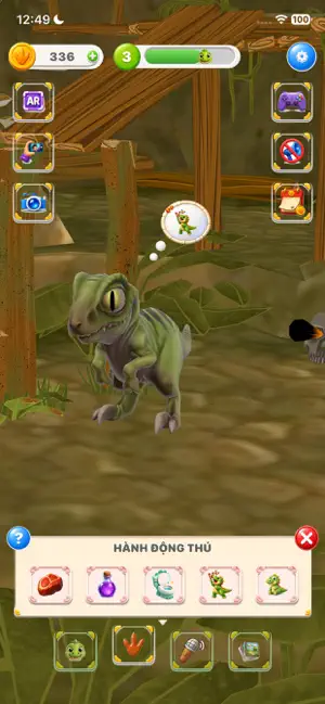 RaptorLife: My Talking Dino screenshot 4