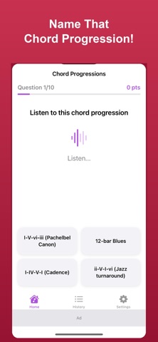 MusicQuiz - Theory Quiz iPhone screenshot