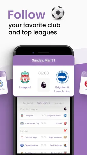 FanClub: Soccer Scores & Chats screenshot 1