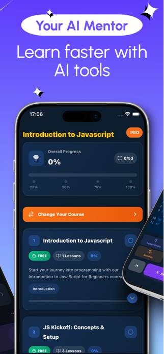 Learn JavaScript: Code & Build Screenshot 2 of 7
