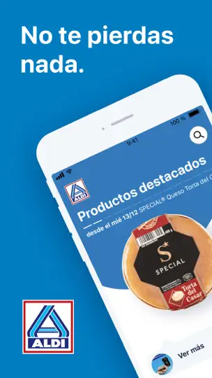 Captura de pantalla de ALDI Supermercados en iPhone 1