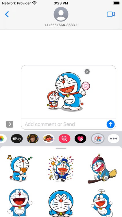 Doraemon Stickers - WASticker