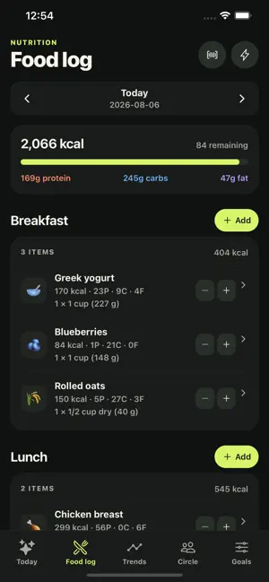 MacroTracker by Reciplan screenshot 3