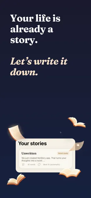 MyStory: Thoughts to novel screenshot 1