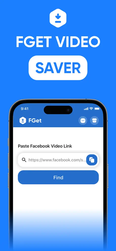 FGet - Video Saver - Social Networking App | MWM