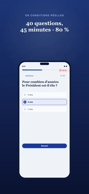 Civéo: Examen Civique 2026 screenshot 3
