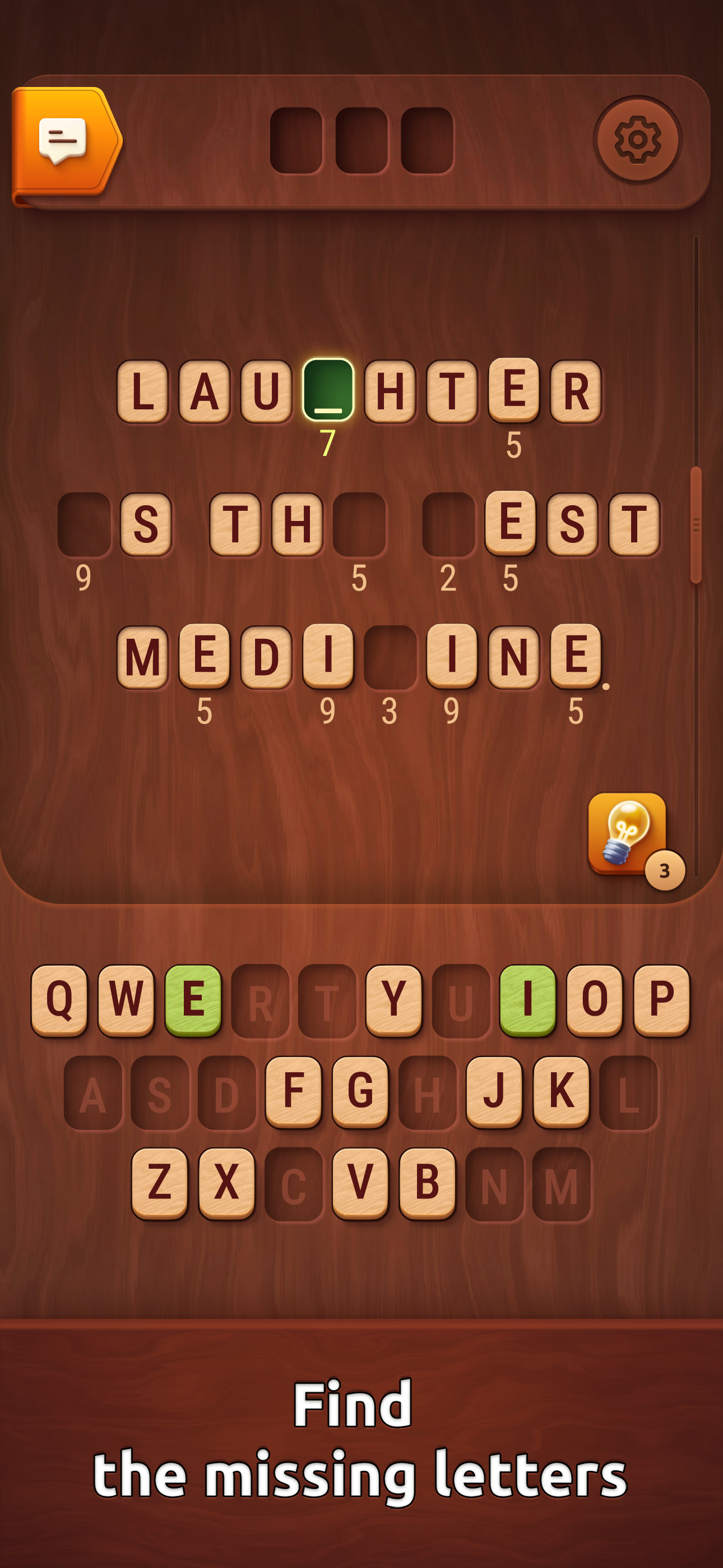 Colorwood Words - Cryptogram