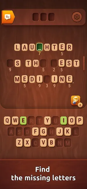 Colorwood Words - Cryptogram screenshot 1