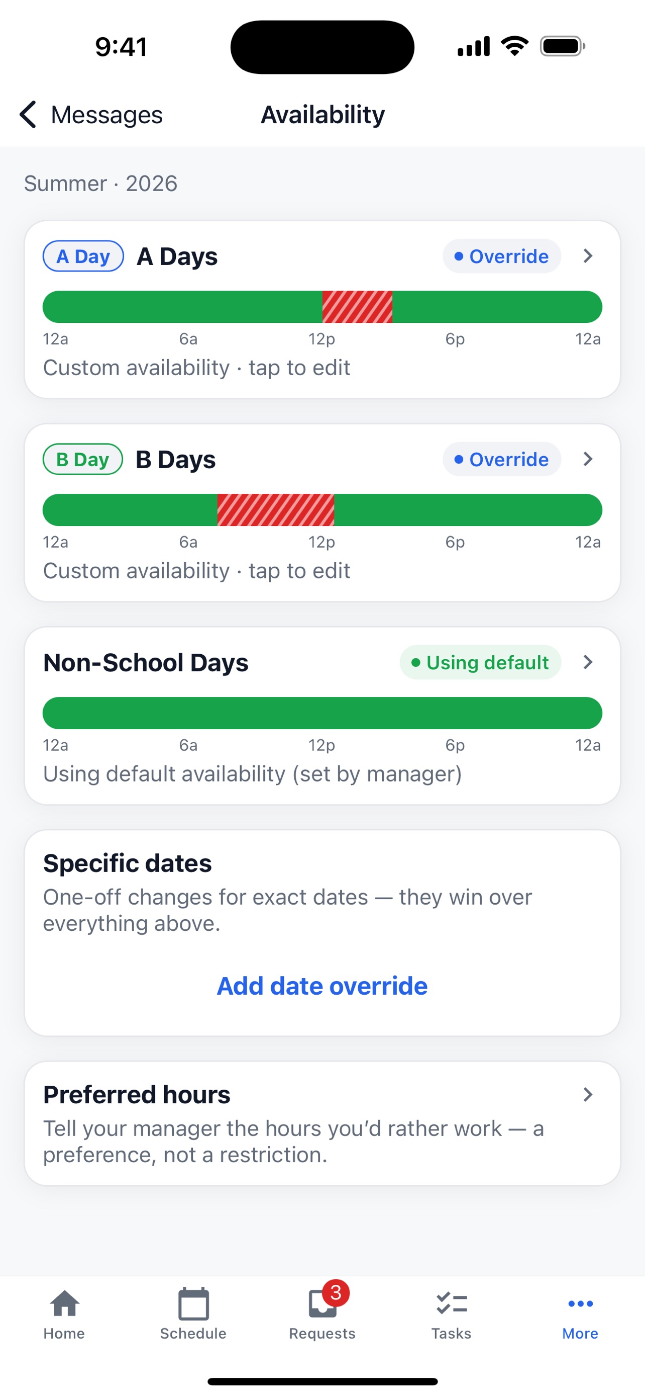 Screenshot 5 of Trusty Schedule