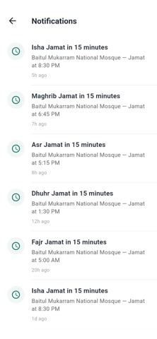 Masjidtime BD Screenshot 3 of 5