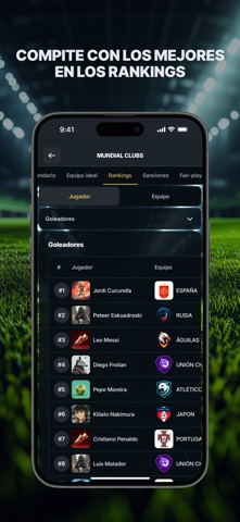 MyGol - Competiciones Fútbol screenshot