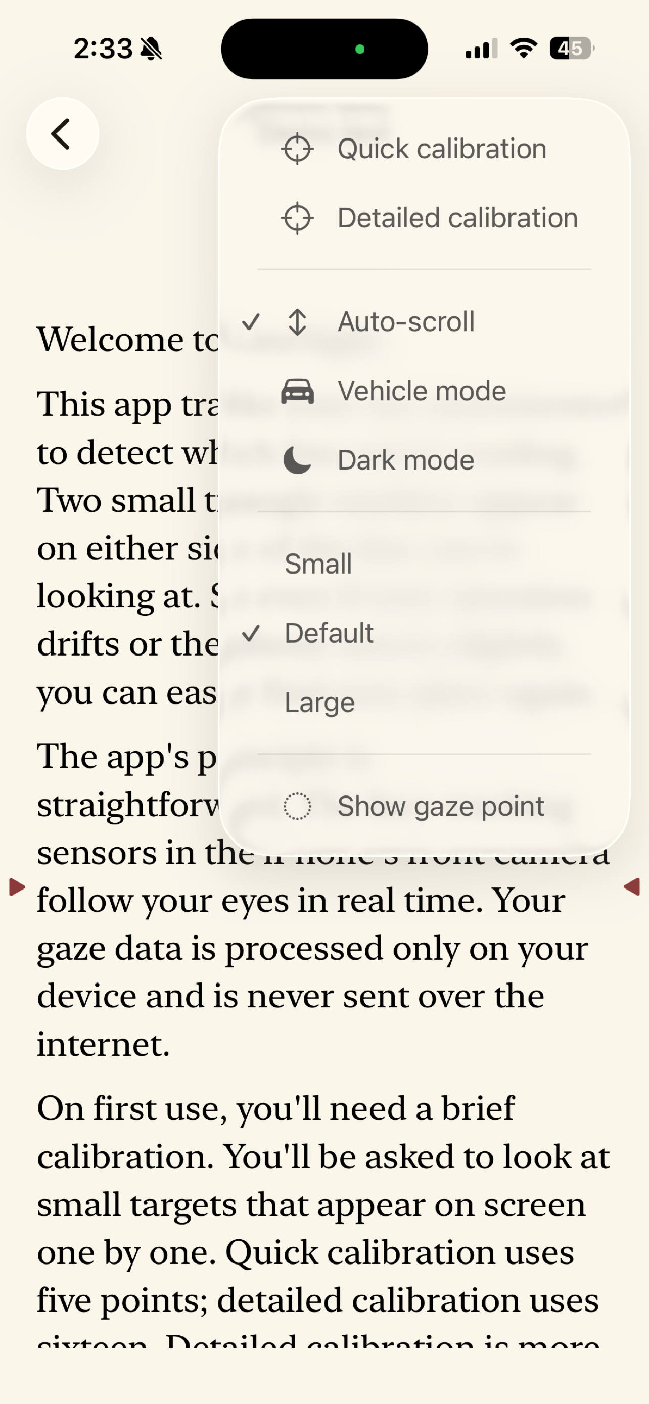 GazeRead screenshot 5