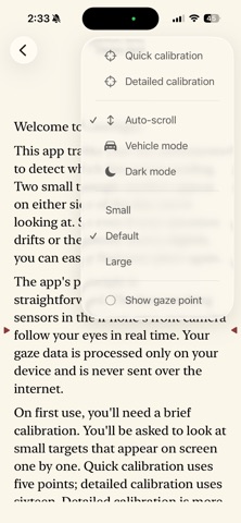 GazeRead Screenshot 5 of 5