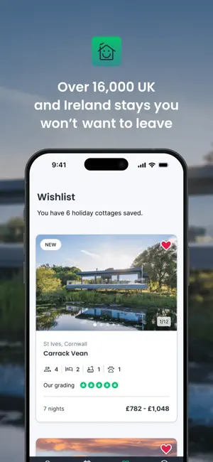 holidaycottages.co.uk iPhone screenshot 2