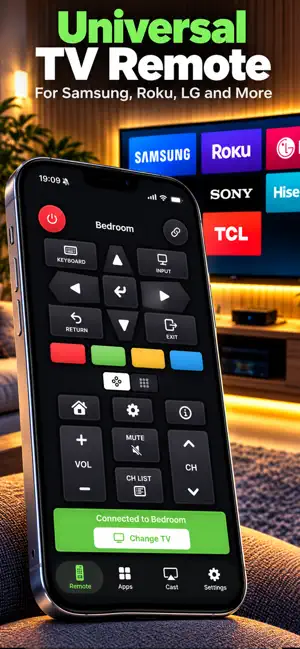 V Remote: Universal TV Control screenshot 1